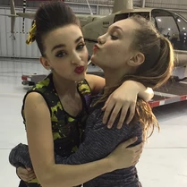 Maddie assisting in Kendalls music video.jpg (85 KB)