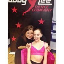 Chloe Smith with Abby