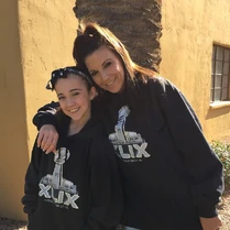 Kaycee Rice with mom Laura Rice 2015-02-01 Super Bowl Sunday.jpg (95 KB)