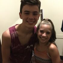 Mackenzie Ziegler and Hayes Grier