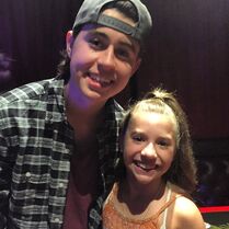 Mackenzie with Nash Grier - 2015-04-29