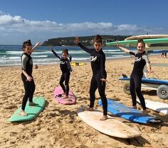 Kendall Mackenzie Kalani Maddie - Australia surfboards 2015-03-13