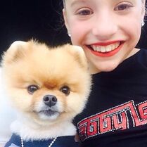 Mackenzie and Jiffpom 30May2015