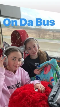 811 GiaNina and Hannah on the bus.jpg (139 KB)