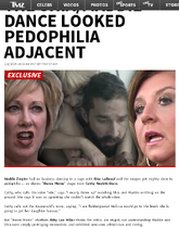 Cathy managing to make TMZ headlines in early January