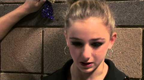 Dance Moms - Kelly Comforts Chloe Backstage