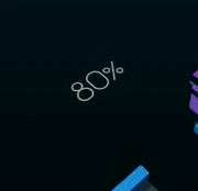 The 80% marker in The Faded - Alan Walker after the pillar disappears.