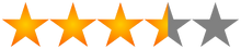 3.5 stars