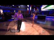 Jacoby Jones & Karina Smirnoff - Cha Cha -Week-1