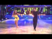 Karina Smirnoff & Sean Avery dancing Salsa on DWTS 3 24 14