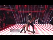 Mark Ballas and Candace Cameron Bure dancing Jazz on DWTS 5 12 14