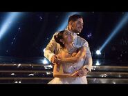 Mirai Nagasu and Alan Bersten Foxtrot (Week 2) - Dancing With The Stars