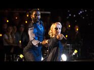 Evanna Lynch and Keo Motsepe Viennese Waltz (Week 3) - Dancing With The Stars