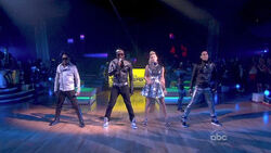 Dwts black eyed peas