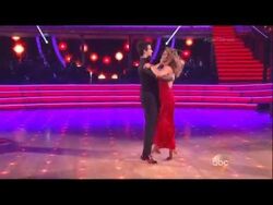 Mark Ballas and Candace Cameron Bure fusion challenge on DWTS 5 20 14