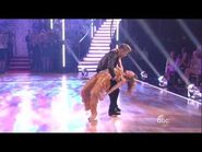 Derek Hough and Amy Purdy dancing Cha cha cha on DWTS 3 17 14