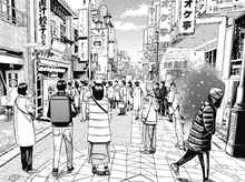 The jiangshi controller fleeing the scene.