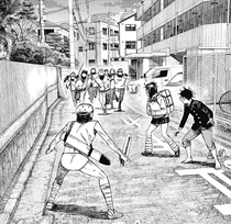 Momo and Okarun encounter the Old Man and Unji's Gang
