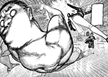 Murakami gets knocked out by Aira, ending the battle.