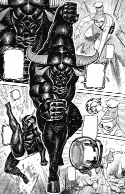 Minotaur's stance