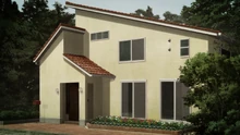 The houses built throughout the years.