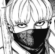 Raiya while wearing his mask.