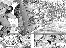 Hastur Kur expelling debris