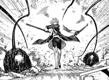 Count Saint-Germain deflecting an attack while blind.