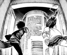 Momo and Okarun reach the Territory Can