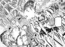 Momo and Unji defeat Medusa