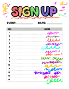 Current Updated Sign Up sheet texture