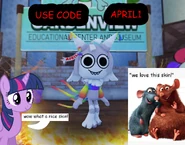 A vainly-displayed teaser of the Colorful April Skin