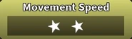 2 Star Movement Speed
