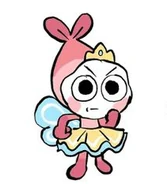 Early concept art of Fairy Godmother Shrimpo