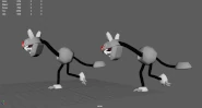 OldvsNewTPebblewander.gif (8.9 MB) A comparison between Twisted Pebble's new (right) and old (left) walk animation