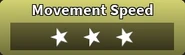 3 Star Movement Speed