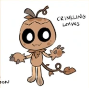 Crinkling Leaves concept art