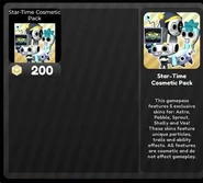 The Star-Time Cosmetic Pack in Dandy's Store