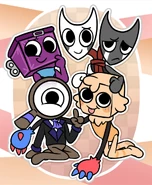 Boxten Razzle & Dazzle, Rodger, and Goob poster