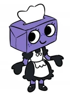 The purple maid design for Tisha