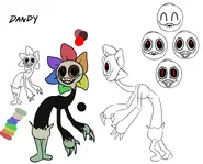 Early concept art of Twisted Dandy