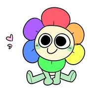 Doodle of Dandy from the first BlushCrunch Studio TikTok video