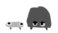Doodle of Pebble and Coal