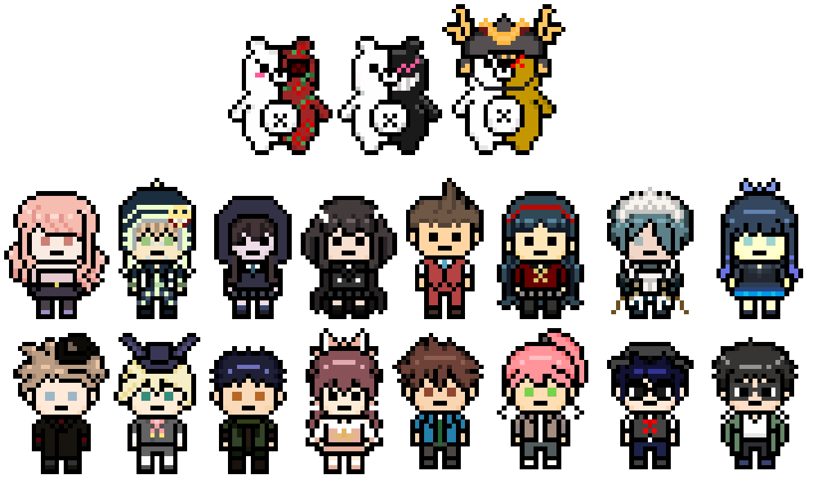 Danganronpa pixel 2024