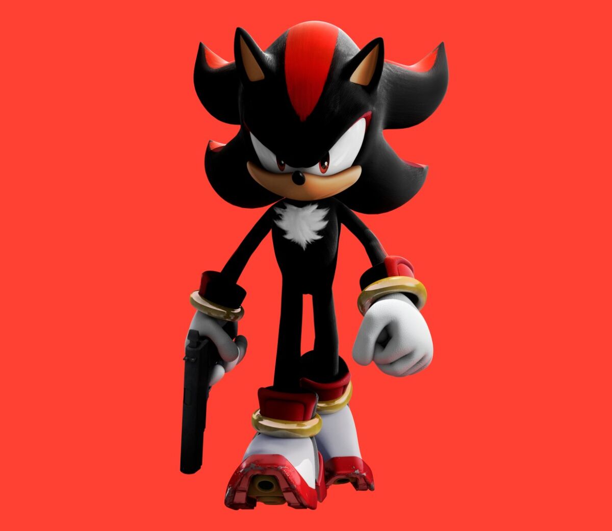 Shadow the Hedgehog (Sonic the Hedgehog 3) by Supecrossover on