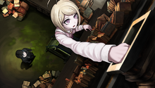 Danganronpa V3 CG - Kaede Akamatsu and Shuichi Saihara setting the trap (3).png