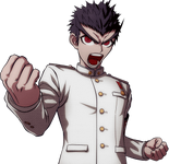 Danganronpa 1 Kiyotaka Ishimaru Halfbody Sprite (PSP) (8)