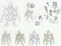 "Hero Robot Mark Guyver" early design sketches[1]