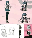 Danganronpa: Trigger Happy Havoc design sketches[2]