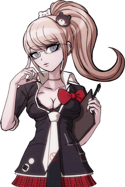 Junko Enoshima Ready Player One Wiki Fandom Powered - Danganronpa 2 Chiaki  Sprites - 339x519 PNG Download - PNGkit